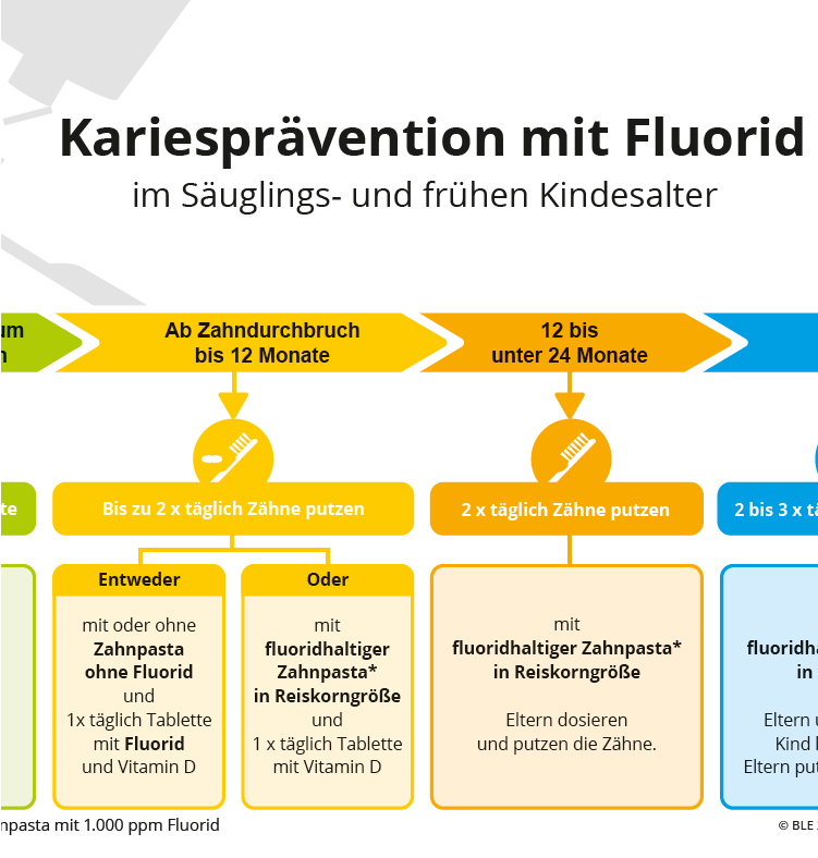 Kariesprvention mit Fluorid